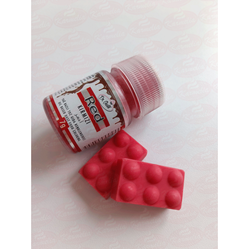 Dr. Gusto Jestiva Boja Za Čokoladu i Makaronse (macaronse) 7g - Crvena