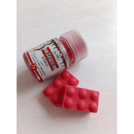 Dr. Gusto Jestiva Boja Za Čokoladu i Makaronse (macaronse) 7g - Crvena