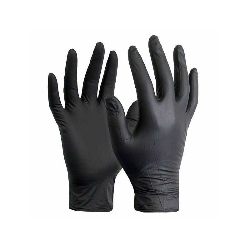 Nitril Rukavice Crne M 100/1