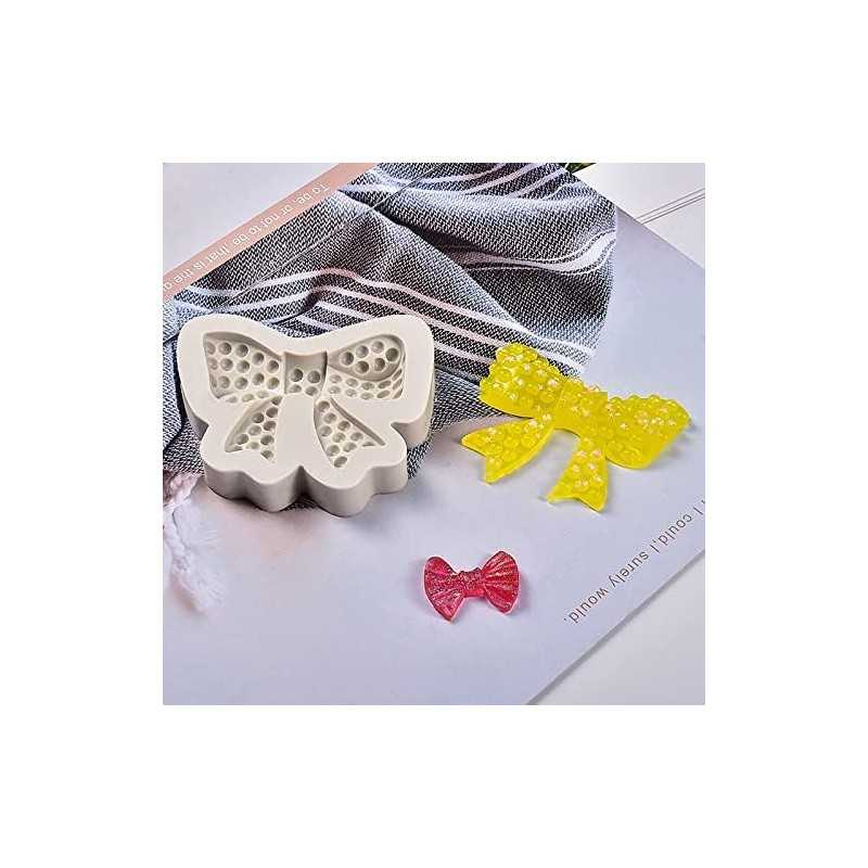 Cesil silikonski kalup oblik Velike Mašne 4x5cm