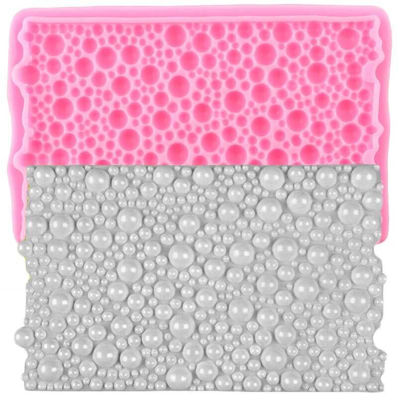 Cesil silikonski kalup Bubble oblik 16x10cm