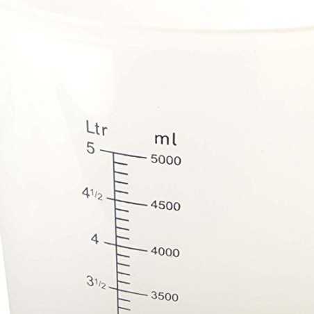 Plastični Bokal sa mjerama 5 litara