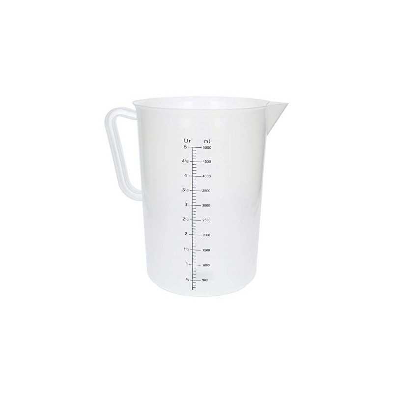 Plastični Bokal sa mjerama 5 litara