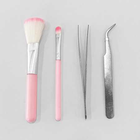 Set Roze Četkice i Pincete 4/1