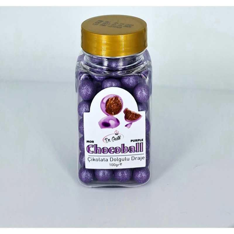 Dr. Gusto Čokoladne Perle 100g - Ljubičaste