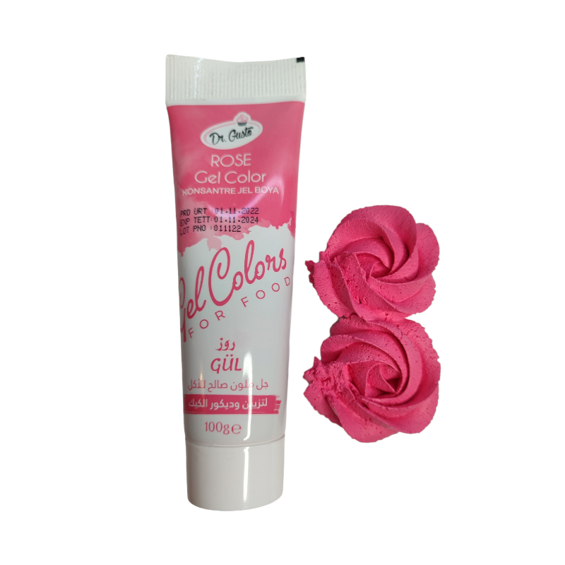 Dr. Gusto Jestiva Gel Boja 100g - Boja Ruže