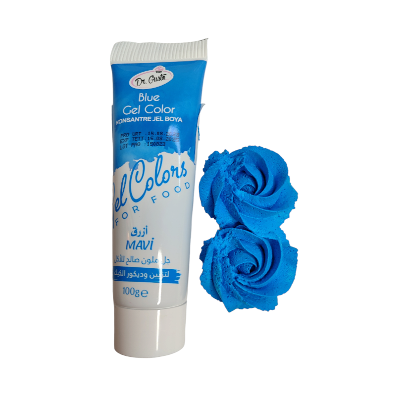 Dr. Gusto Jestiva Gel Boja 100g - Plava