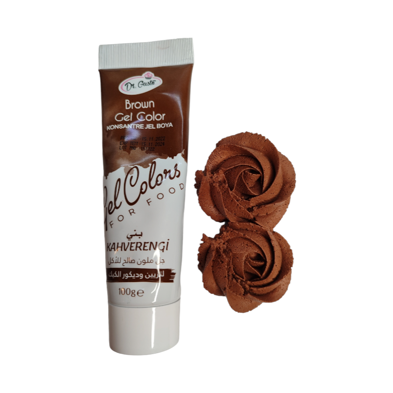 Dr. Gusto Jestiva Gel Boja 100g - Smeđa
