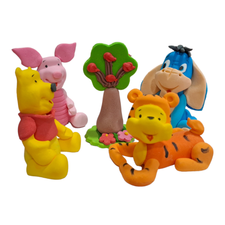 Vini Pu Komplet 1/1 Fondan figura