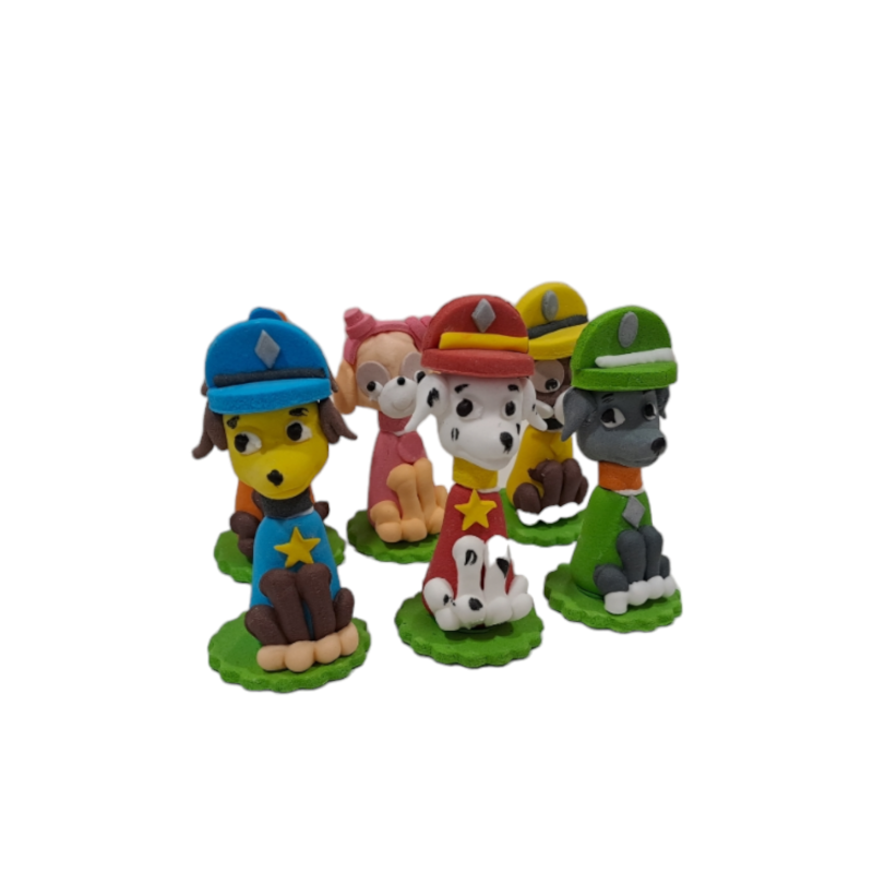 Velike Kuce (Psići) komplet 1/1 Fondan figura