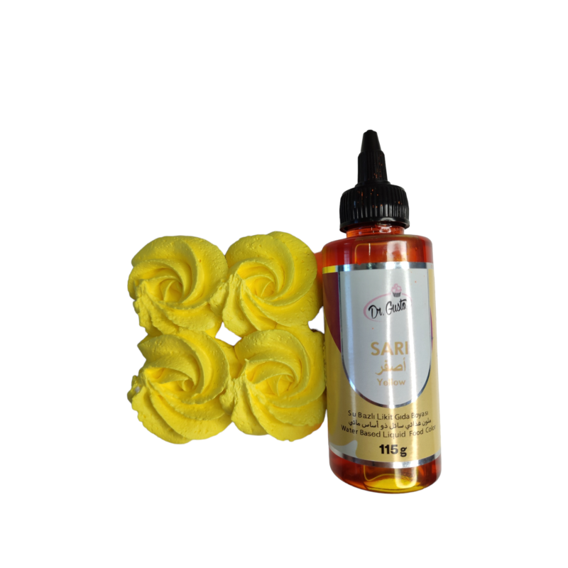 Dr. Gusto Jestiva Tečna Boja 115ml - Žuta