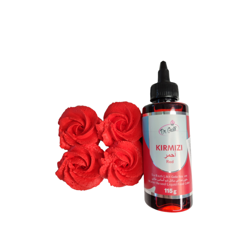 Dr. Gusto Jestiva Tečna Boja 115ml - Crvena