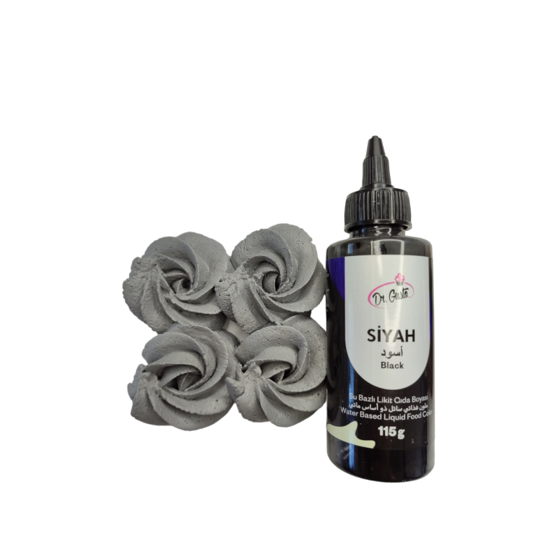 Dr. Gusto Jestiva Tečna Boja 115ml - Crna