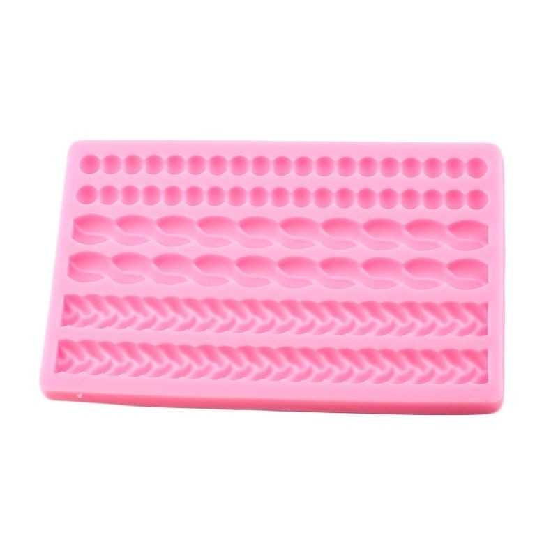 Cesil silikonski kalup Tri bordure 20x12,5cm