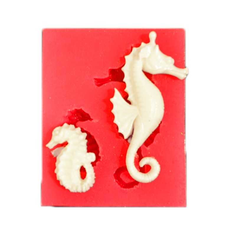 Cesil silikonski kalup morski konjić 2/1 5x6cm