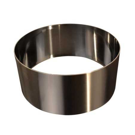 Cesil okrugli inox kalup 30cmxH10CM