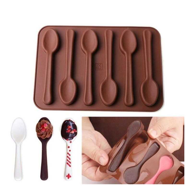 Silikonski kalup čokoladne kašike BT-088