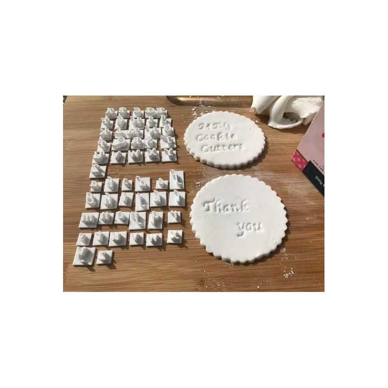 Mala slova pečati 4mm