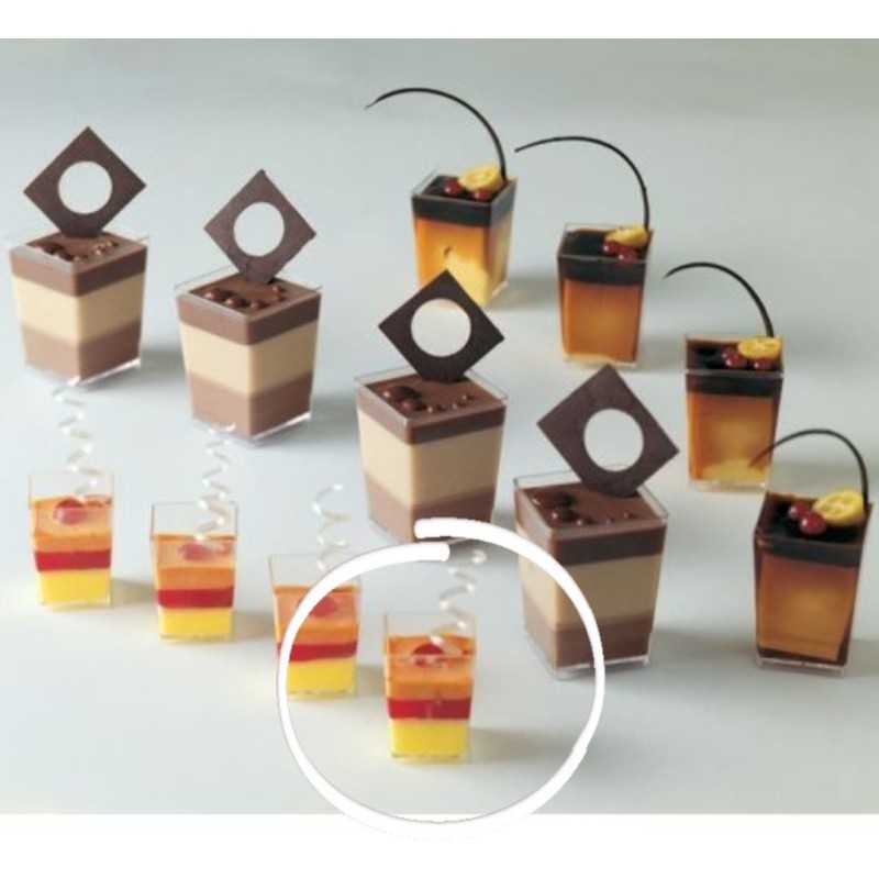 Prizma čaše za desert male 60ml, 25/1