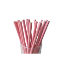 Papirne slamčice baby roze