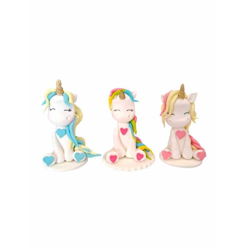 Konjić Jednorog srednji 1/1 fondan figura