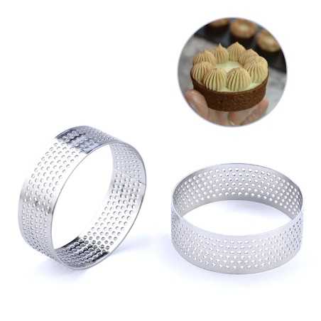 Okrugli rupičasti tart kalup No2 80mm Karadag Metal