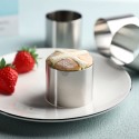 Okrugli inox kalup Fi 8xH7 cm Karadag Metal