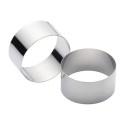 Okrugli inox kalup Fi 10xH6 cm Karadag Metal