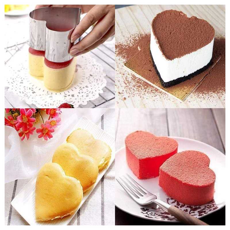 Srce inox kalup Fi 8xH6cm Karadag Metal