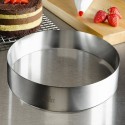 Okrugli inox kalup Fi 22xH7cm Karadag Metal