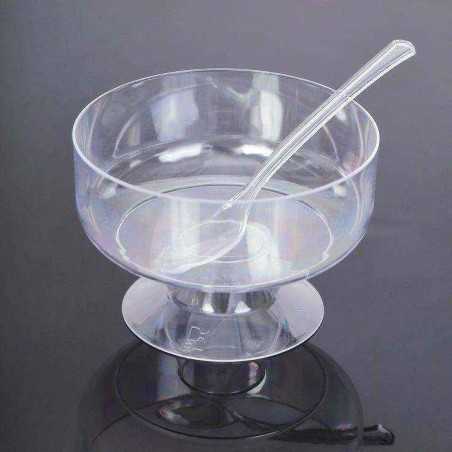 PVC Magnolia Desert čaša prozirna 95x75mm 215cc 10/1