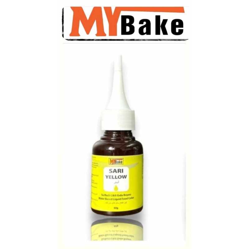 My Bake tečna boja vodena Limun žuta 60g