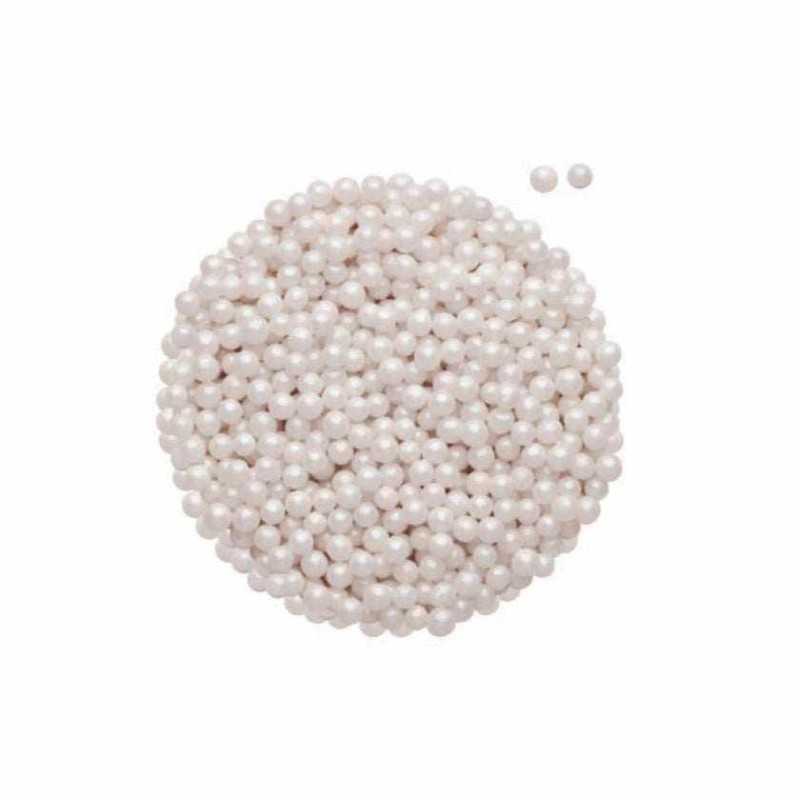 Šećerne perle biserne 4mm 100g