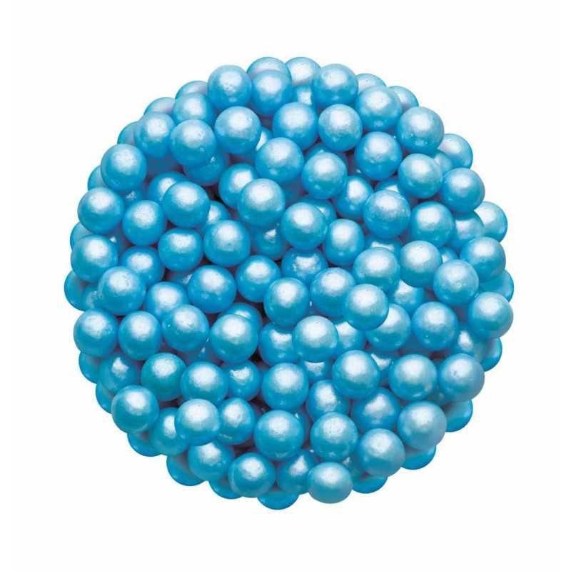 Šećerne perle plave 8mm 100g