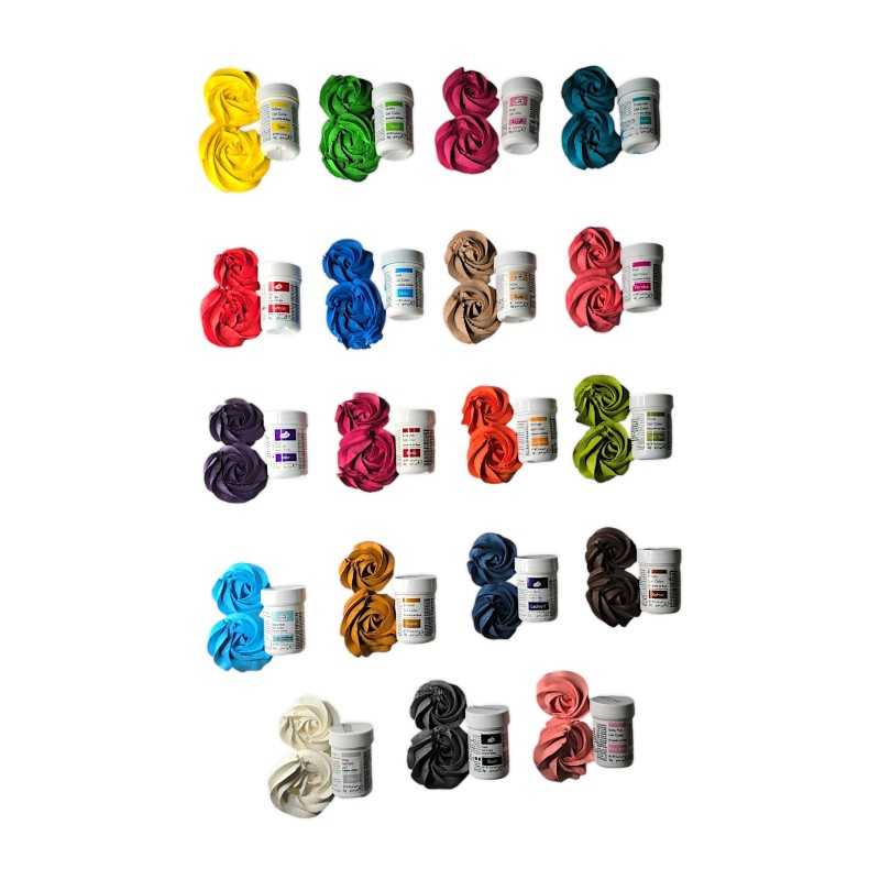 Dr. Gusto Jestiva Gel Boja 30g - Narandžasta