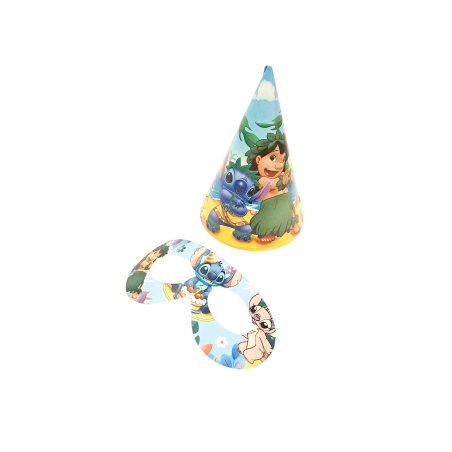 Party kapa + naočare Stitch i Moana 6/1