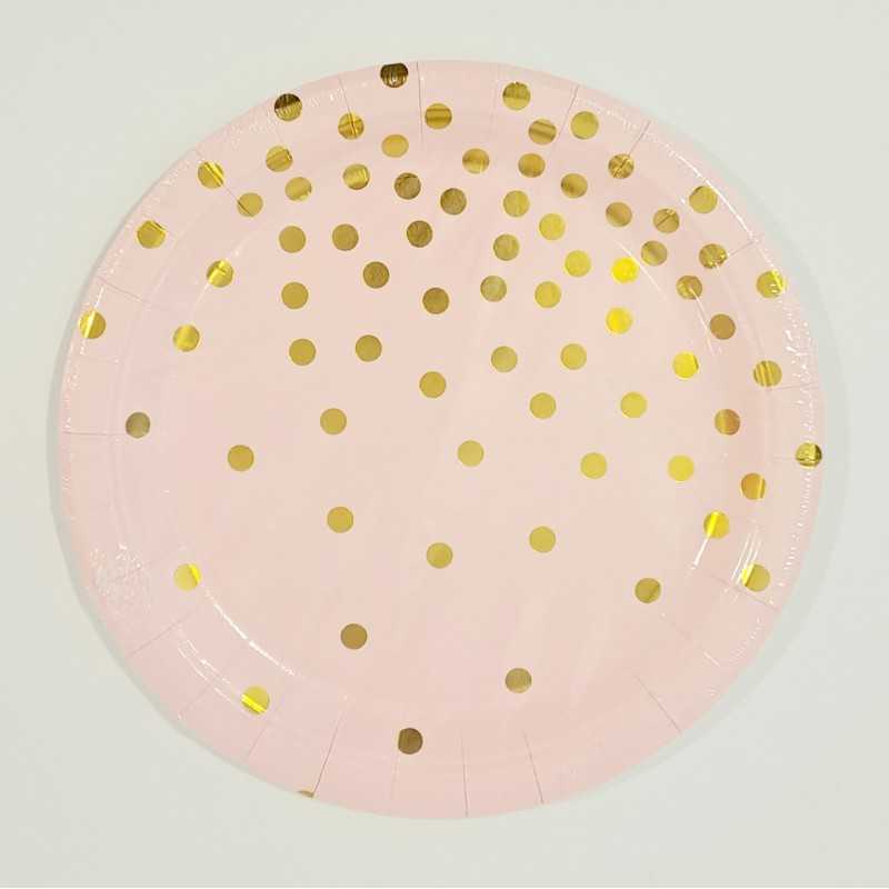 Party tacna Roza sa zlatnim tufnama 6/1