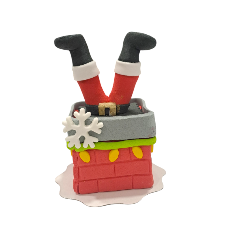 Novogodišnji Set 1/1 Fondan Figura