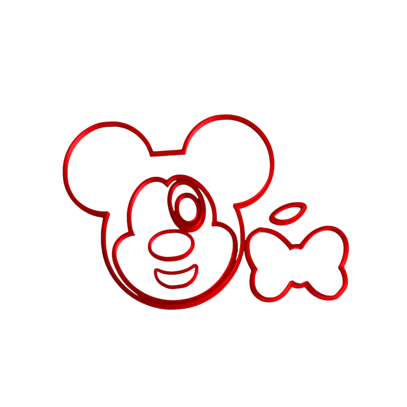 DS Sklapajuća modla s 136,Miki i Mini Maus