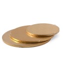 Podmetač za Tortu Tvrdi Zlatni fi 36cmxH1,2cm