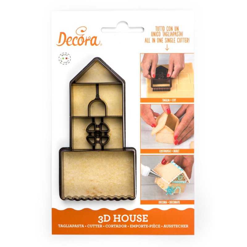 Decora 3D Kuća Plastični Sjekač