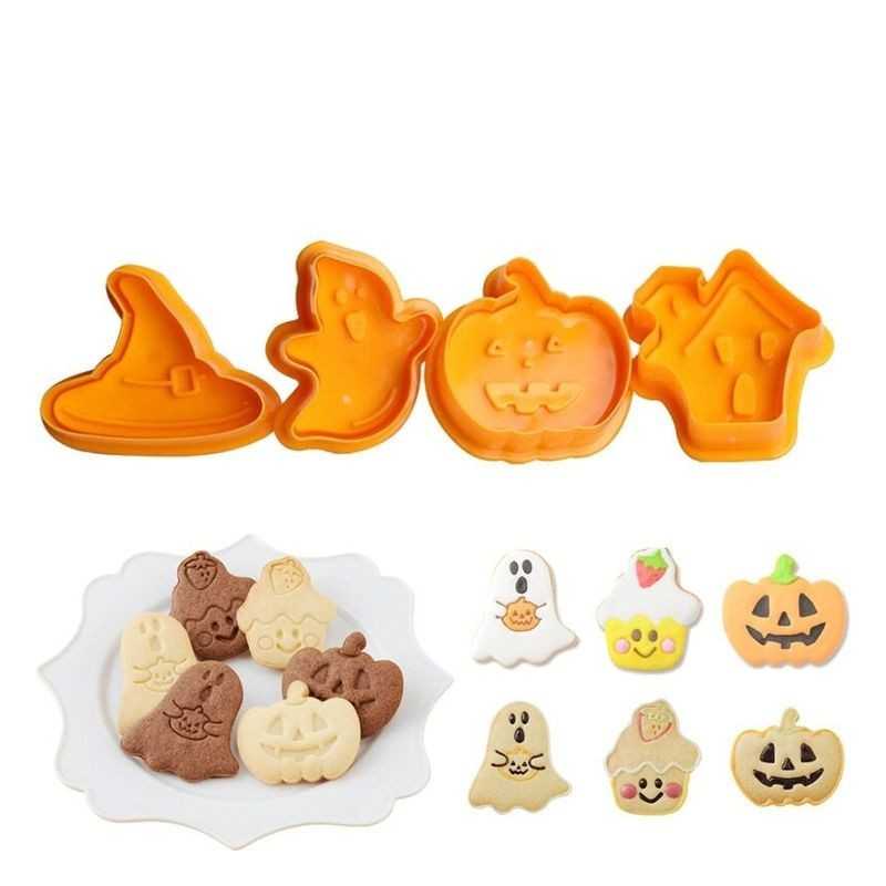 Plastični set sjekača sa izbacivačima Hallowen 4/1