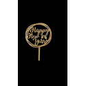 BH Topper Happy New Year-zlatni