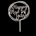 BH Topper Happy New Year-srebreni