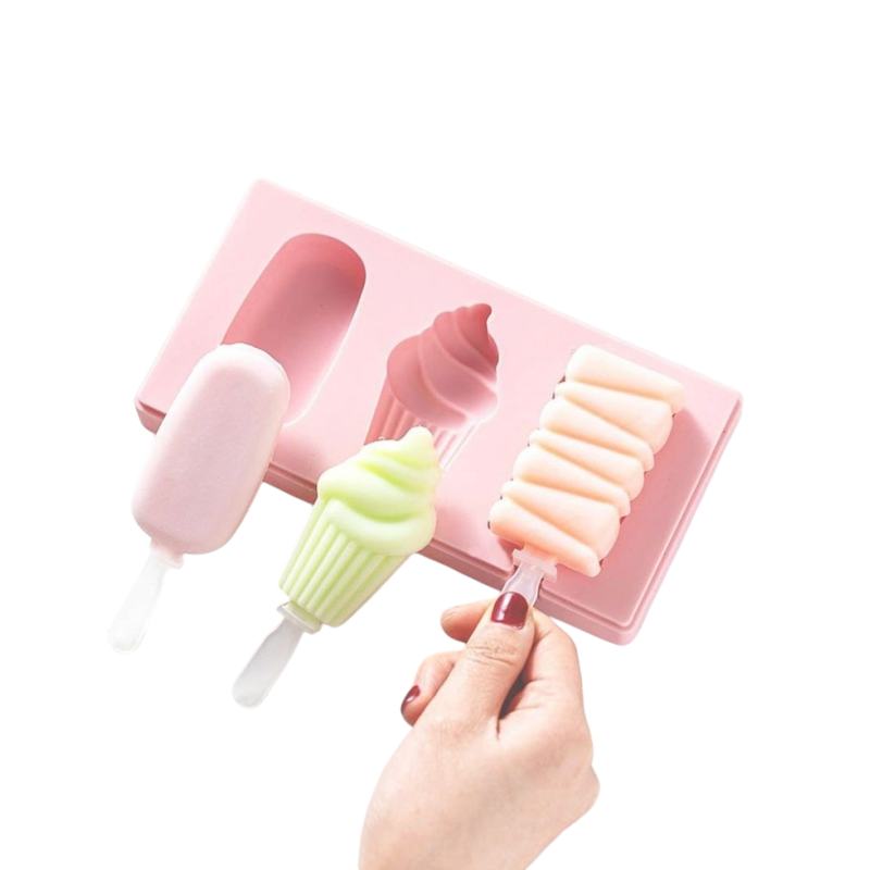 Silikonski Kalup Za Sladoled 3/1 - Razni Oblici