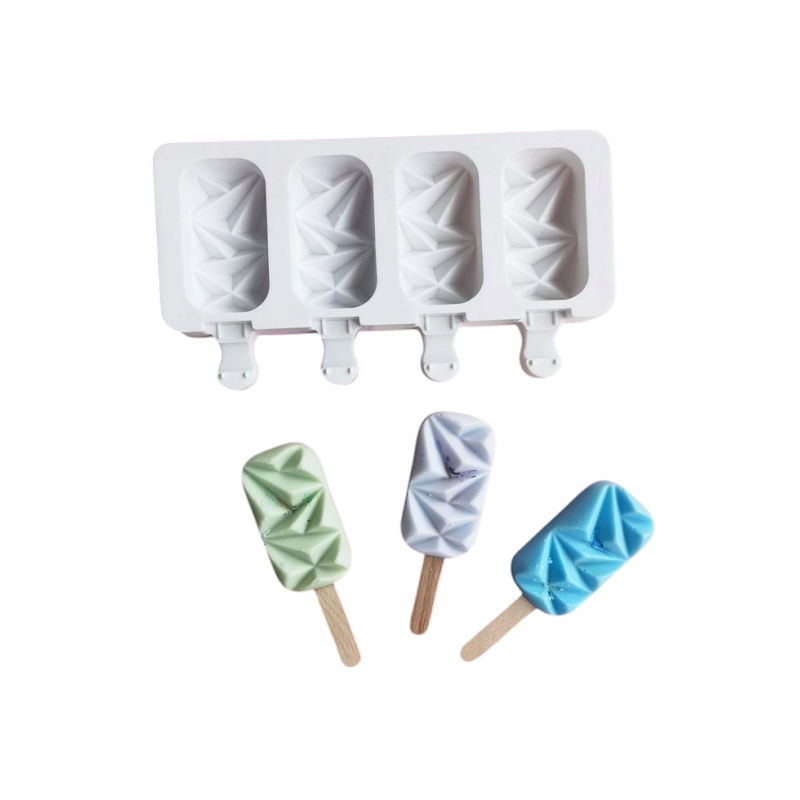 Silikonski Kalup Za Sladoled 4/1- Šara (veliki)