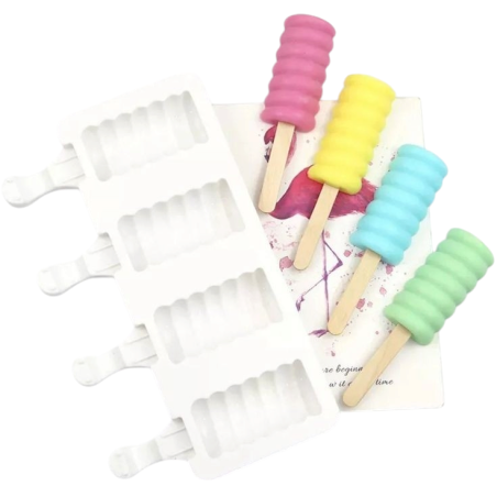 Silikonski Kalup Za Sladoled 4/1 - Twister (mali)