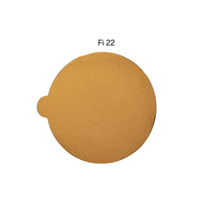 Podmetač fi 22 cm Zlatni - TR