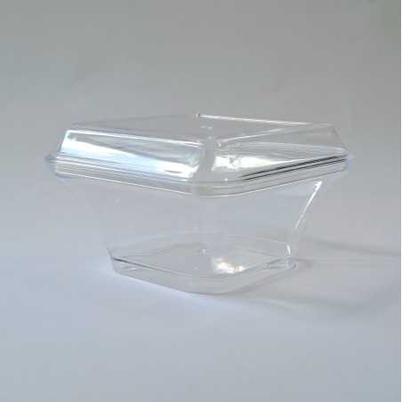 PVC Desert čaša četvrtasta MAY 314 110X110X64 260CC 25/1