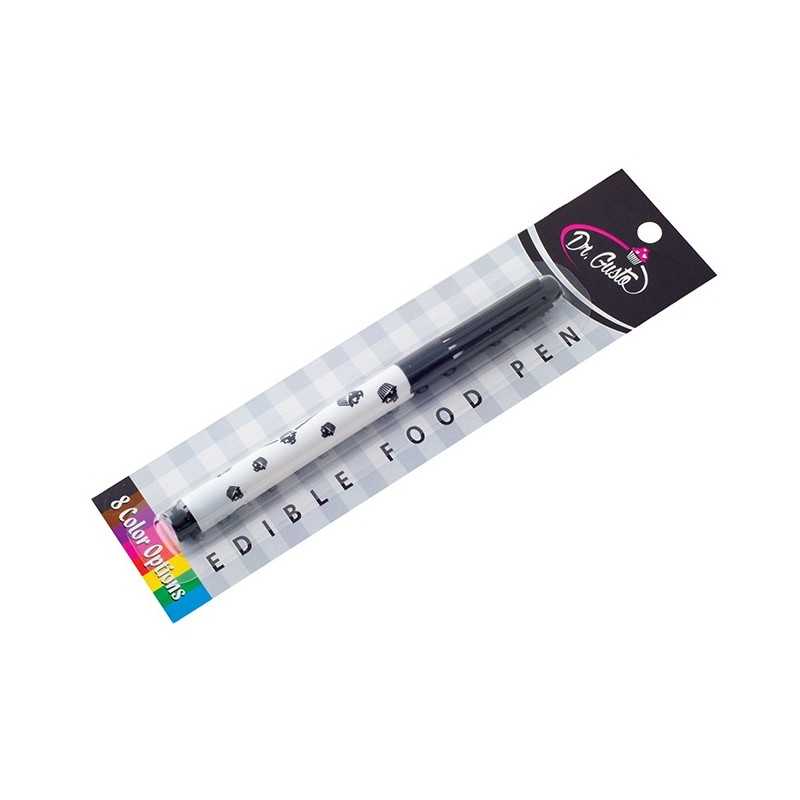 Dr. Gusto Jestivi Flomaster - Crni